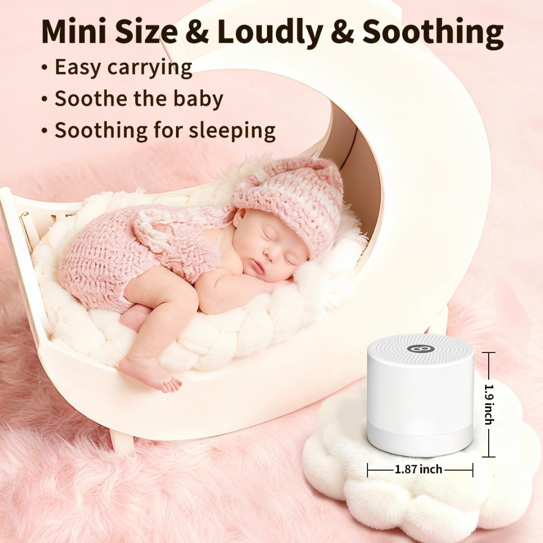 Hushing Mini Portable White Sound Noise Machine