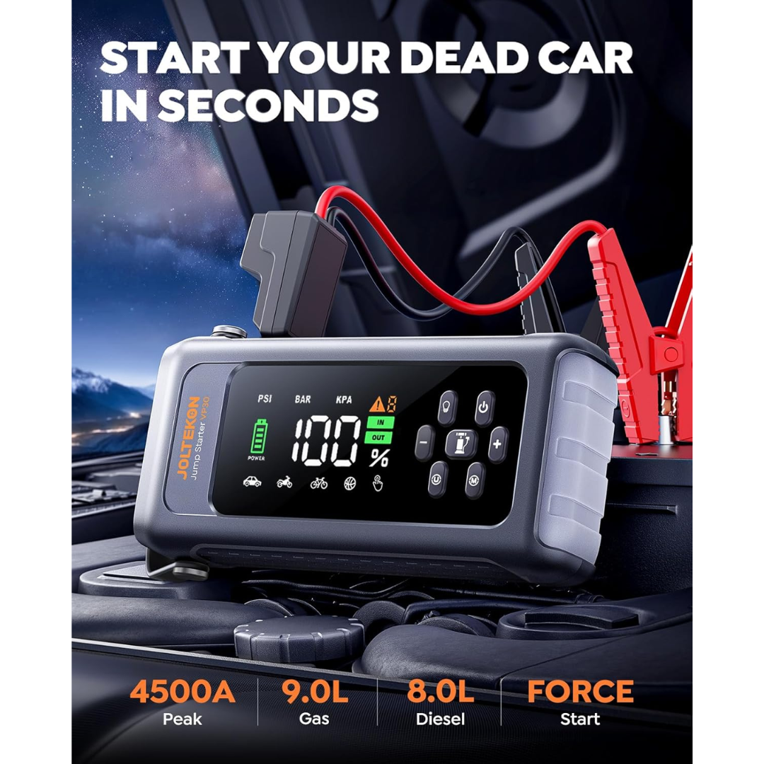 Joltekon VP30 Jump Starter with Air Compressor