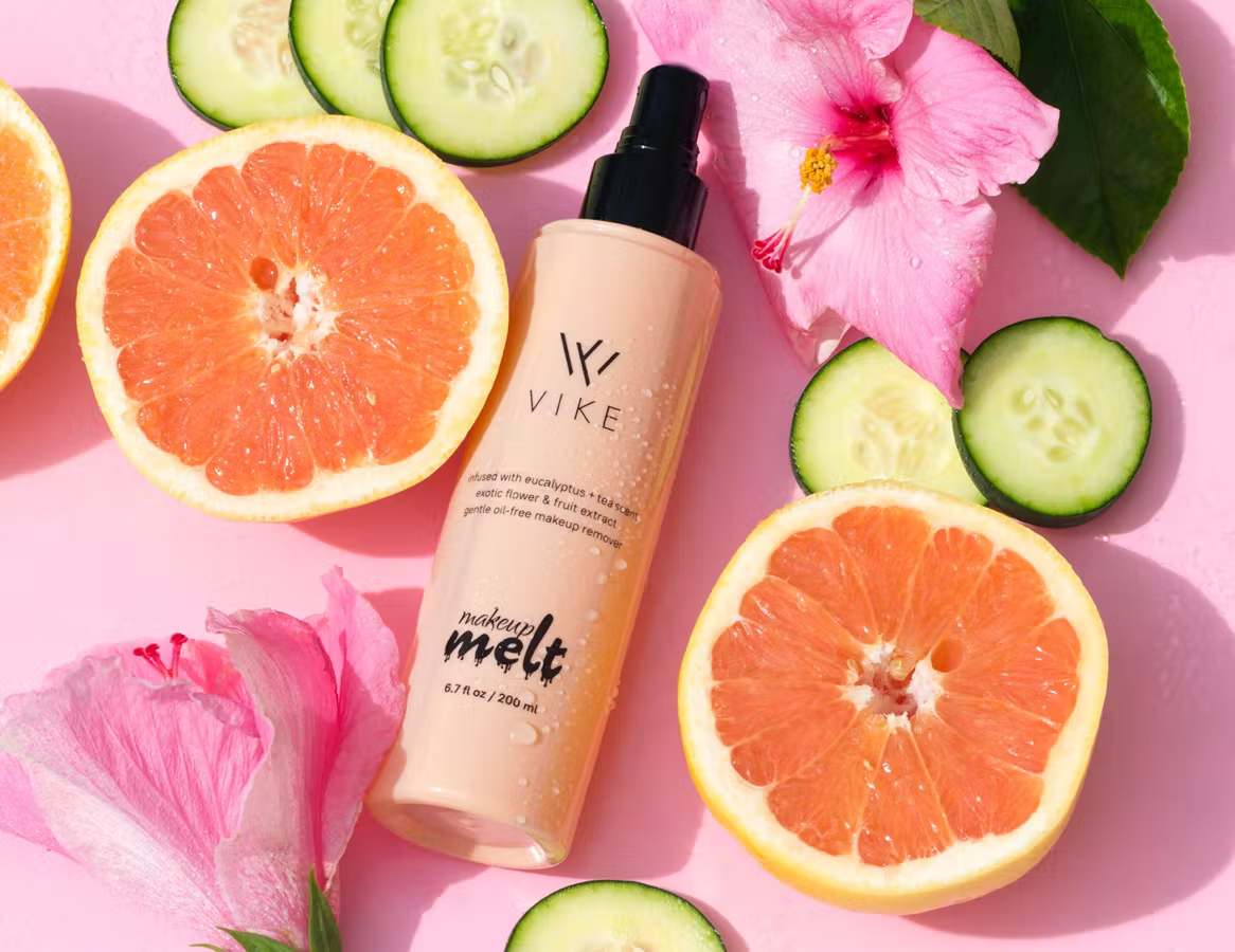 VIKE Make Up Melt Without Oil Make Up Remover Spray with Actives Clean and Nourish 200 ml