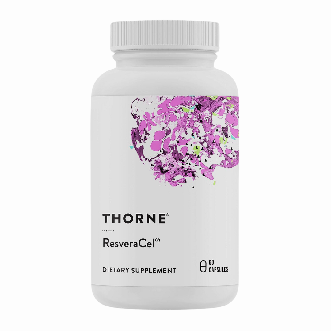 EXP 10/2025 Thorne ResveraCel Supplement 60 Capsules
