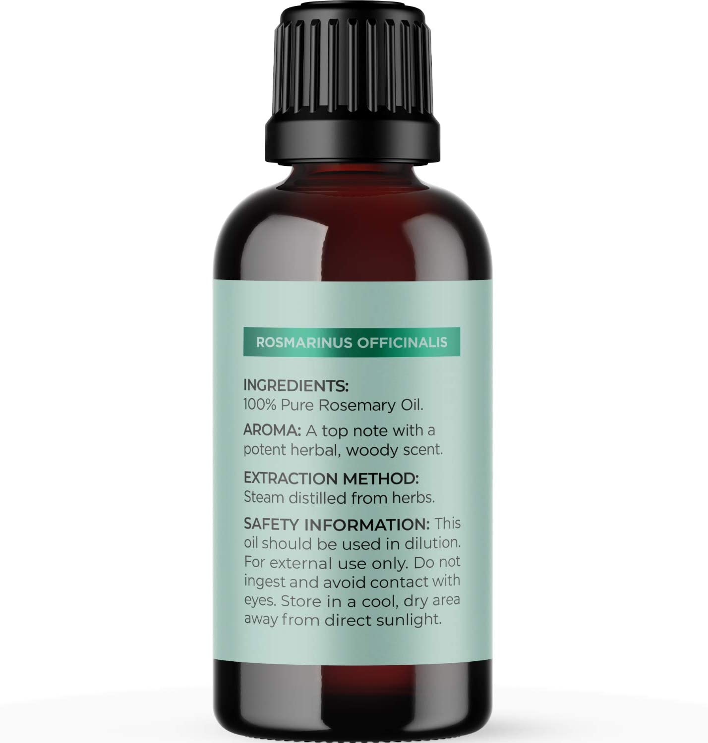 Maple Holistics Rosemary Essential Oils, 100% Pure Rosemary Oil for Hair, Skin, Nails & Humidifier, 1 fl.oz / 30 ml
