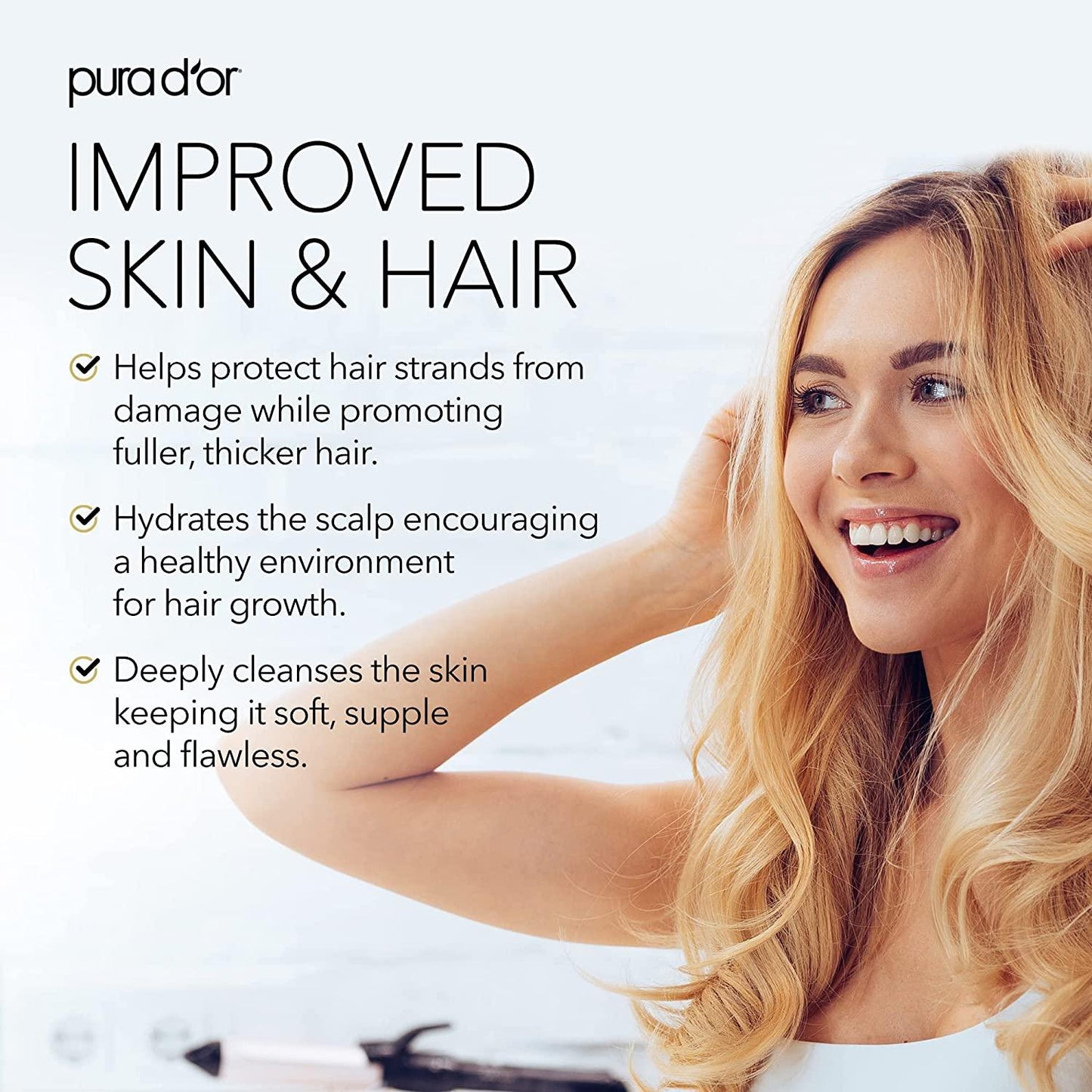 PURA D’OR Professional Organic Castor Oil 118ml