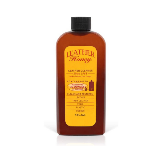 Leather Honey Leather Cleaner Restores Leather, Faux Leather, Vinyl, Plastic And Rubber 4 Fl Oz