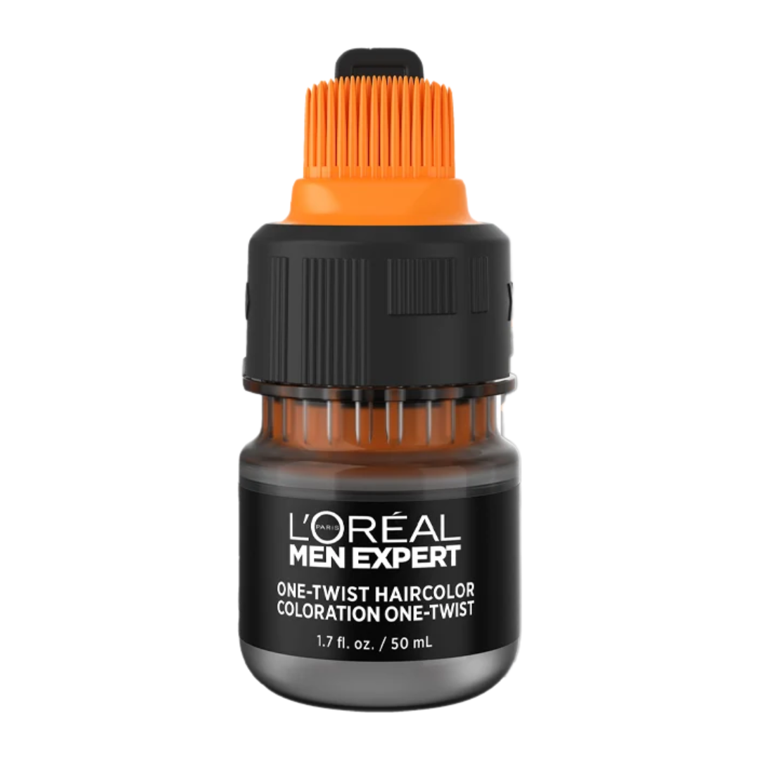 L'Oreal Men Expert One-Twist Hair Color Real Black 02, 1 Application (NO BOX)