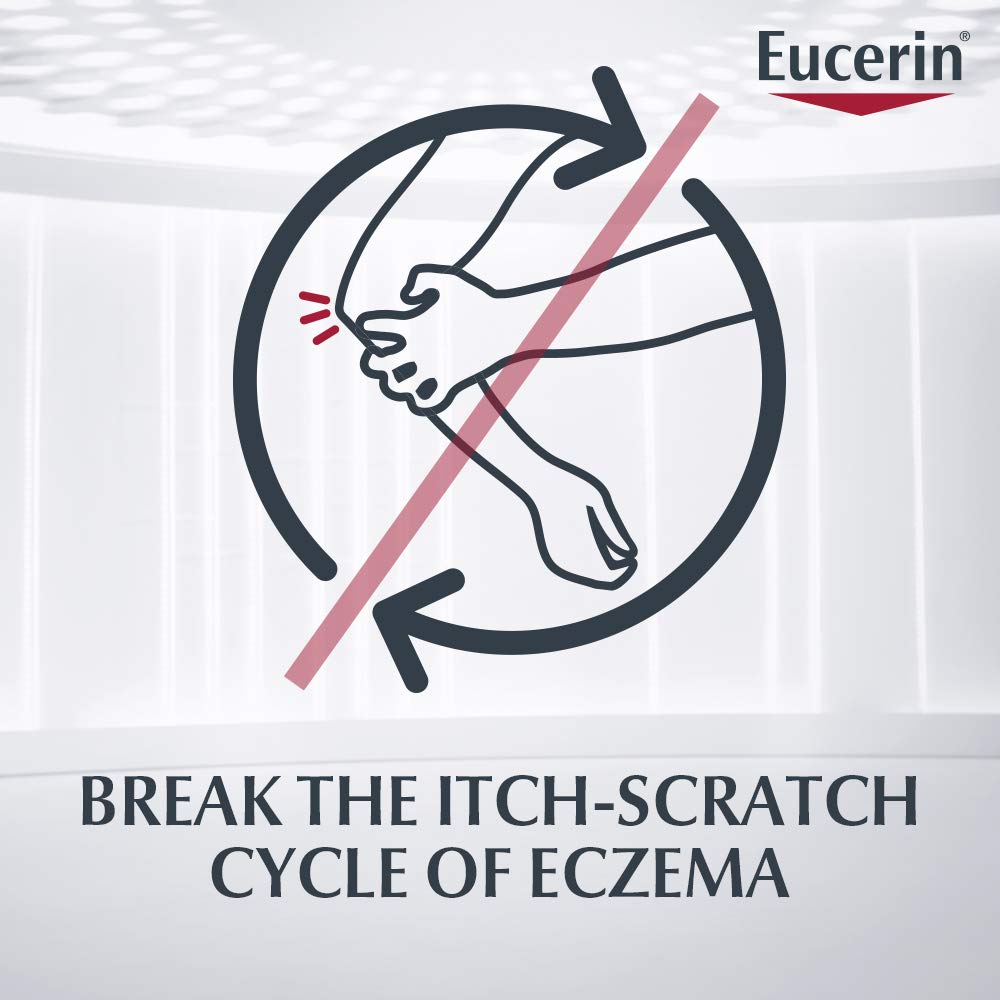 Eucerin Eczema Relief Cream Full Body Lotion for Eczema-Prone Skin, 8 oz. (Packaging may Vary)