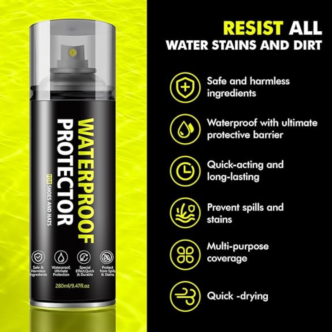 Petzana Waterproof Protector for Shoes and Hats, 280 ml / 9.4 oz