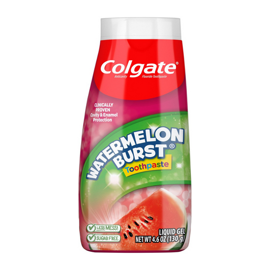 Colgate Watermelon Burst Toothpaste Liquid Gel 4.6oz / 130g