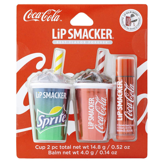 Lip Smacker Coca Cola Collection 3-Pack, Coca Cola & Sprite, 14.8g / 0.52 oz.