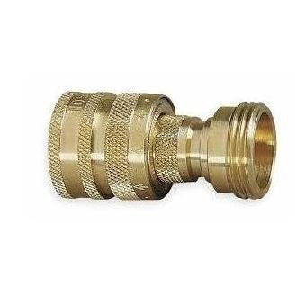 Nelson Hose Quick Connectors Set Male and Female Brass 853364-1001