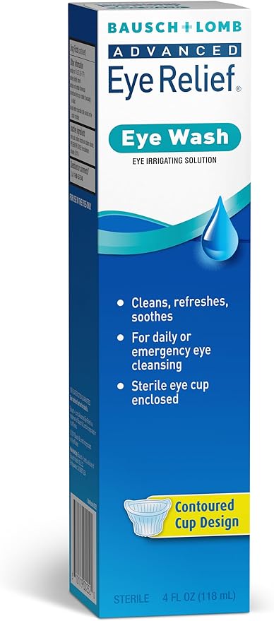 Bausch & Lomb Eye Relief, Eye Wash Solution (4 Fl Oz / 118ml)