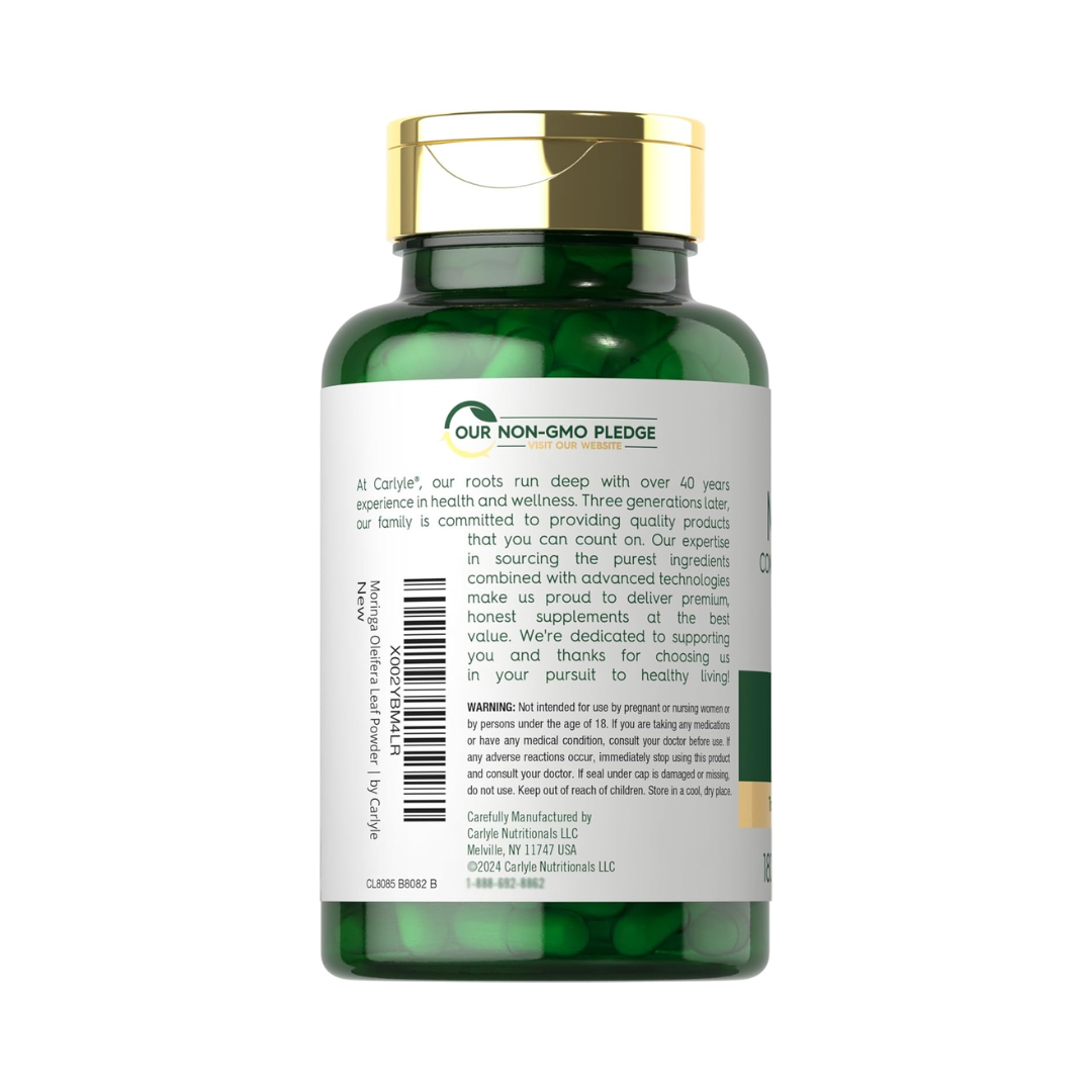 Carlyle Moringa 6,000 mg, 180 Capsules