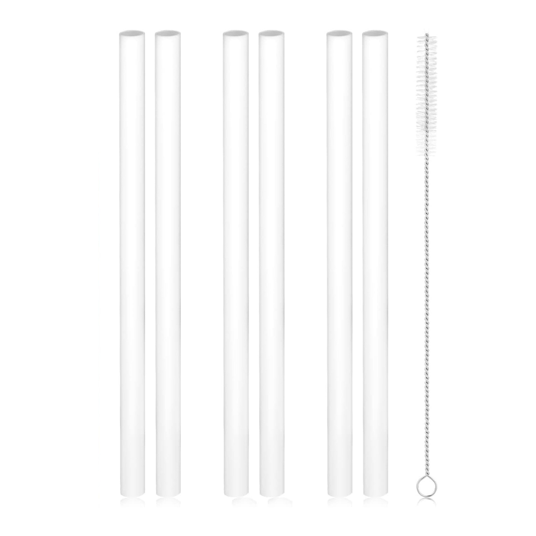 Savita Replacement Straws for Owala Water Bottle 24/32oz, 6PCS White