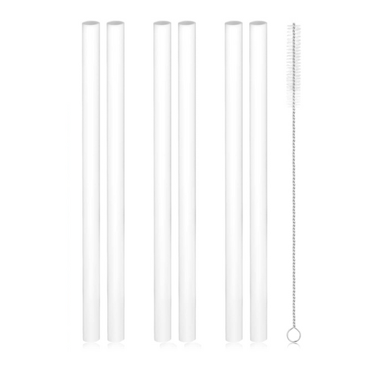 Savita Replacement Straws for Owala Water Bottle 24/32oz, 6PCS White
