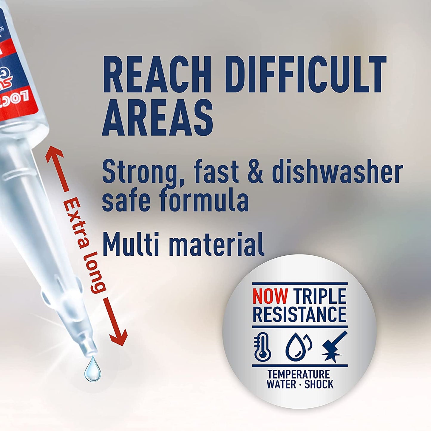 Loctite Super Glue Longneck Bottle for Precise Application, 0.35 oz / 10 g (NOT CARDED)
