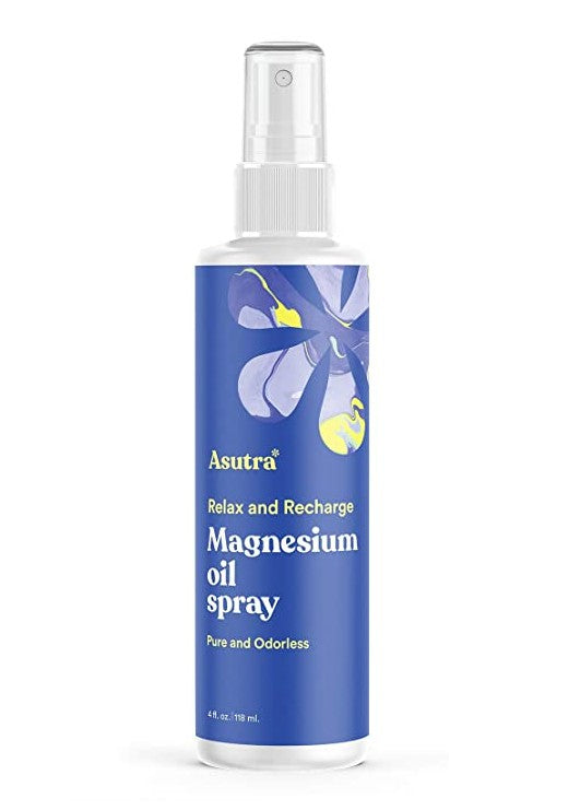 Asutra Relax and Recharge Magnesium Oil Spray Pure and Odorless 118 ml