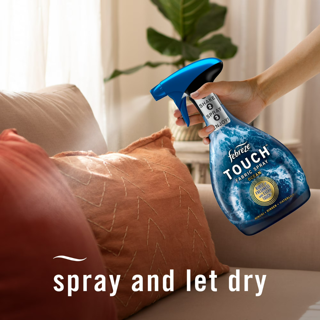 Febreze Touch Fabric Spray Refresher, 500 ml / 16.9 oz