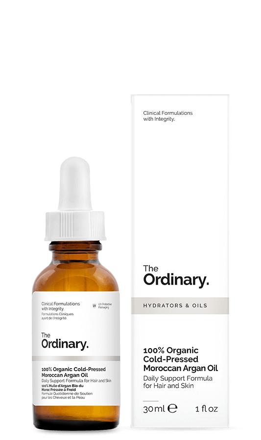 The Ordinary 100% Organic Cold-Pressed Moroccan Argan Oil, 1 fl.oz / 30ml