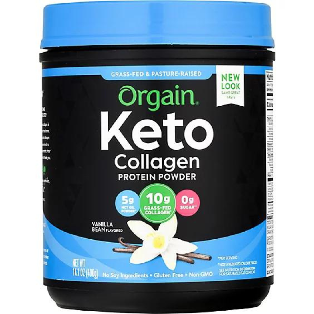 Orgain Keto Collagen Protein Powder Vanilla Bean Flavored - 400 g