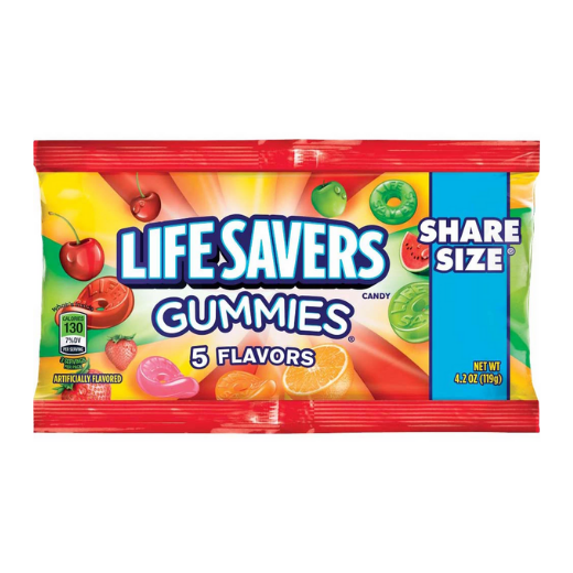 Lifesavers Gummies 5 Flavors, 4.2 oz. / 119g