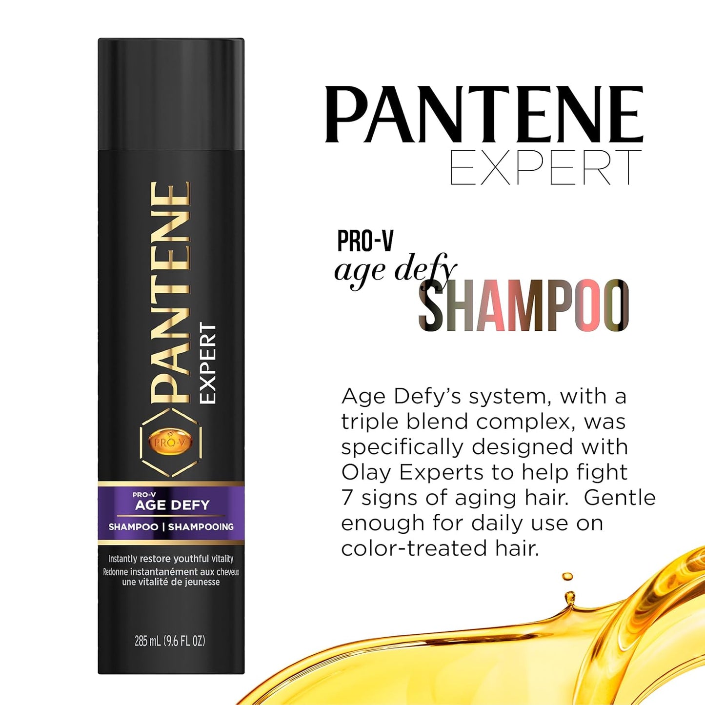 Pantene Expert Pro-V Age Defy Shampoo 285ml / 9.6 fl oz