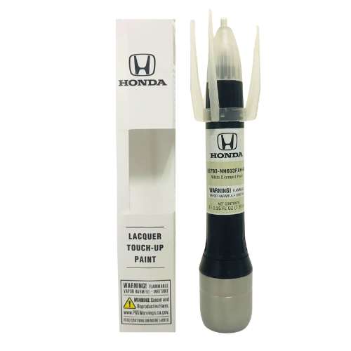 Honda Lacquer Touch-Up Paint 08703-NH603PAH-A1 White Diamond Pearl, 0.25 fl.oz / 7.39ml