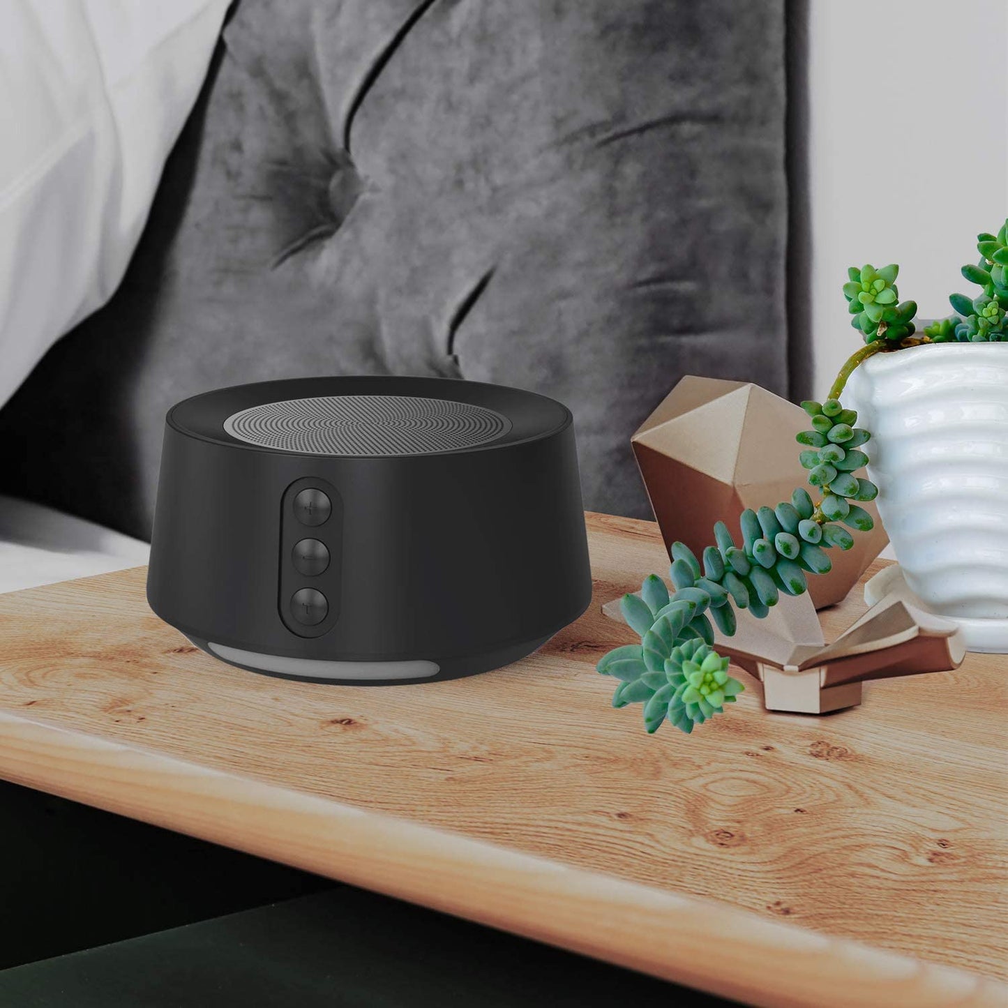 Letsfit White Noise Machine w/ Adjustable Baby Night Light, 14 Sleep Soundtracks, Timer & Memory