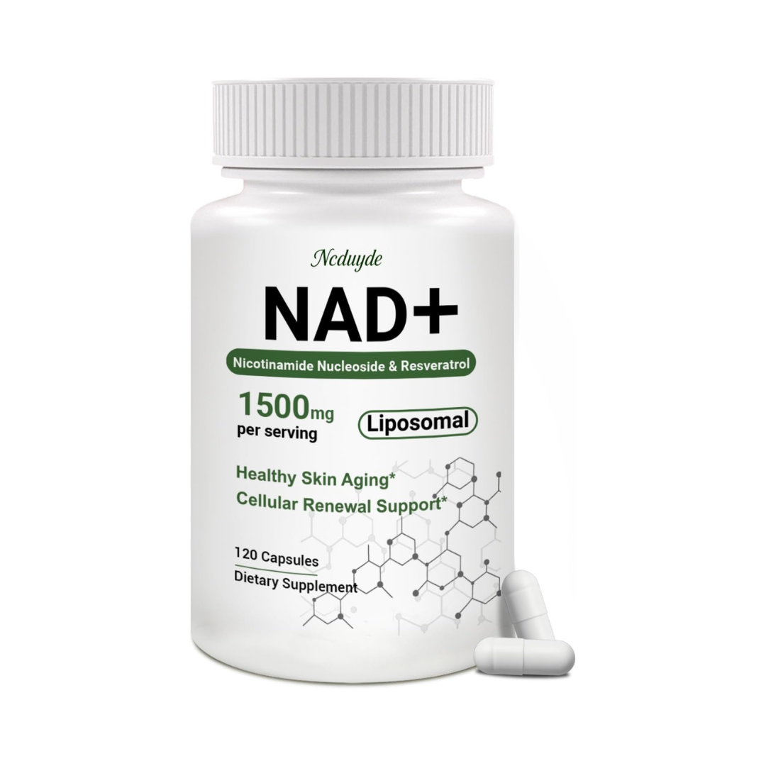 Ncduyde NAD+ Liposomal 1,500 mg, 120 Capsules