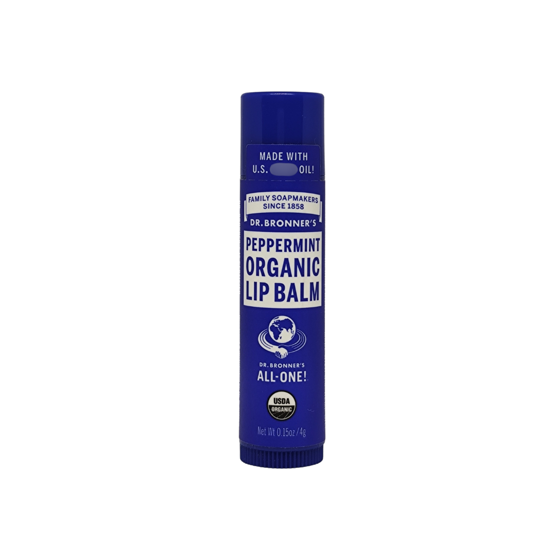 Dr. Bronner's Organic Lip Balm, 0.15 oz. / 4 g