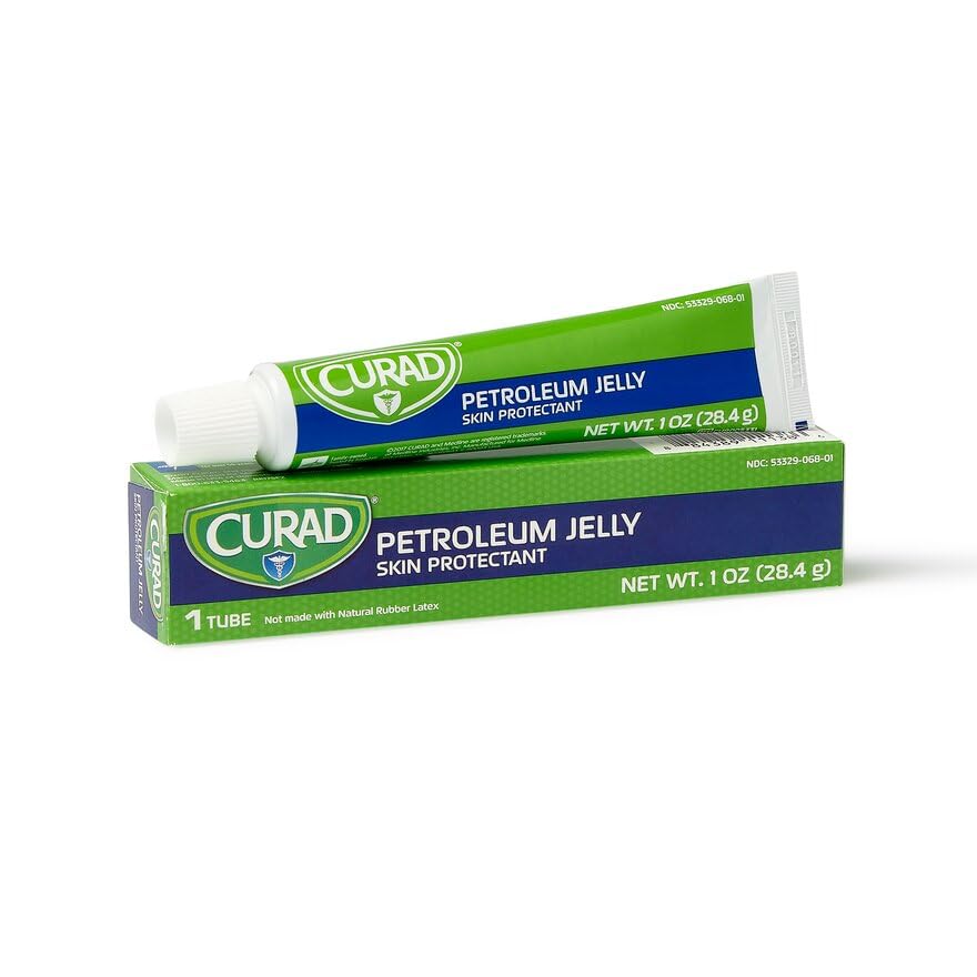 Curad Petroleum Jelly Skin Protectant 1 Tube (1 oz / 28.4g)