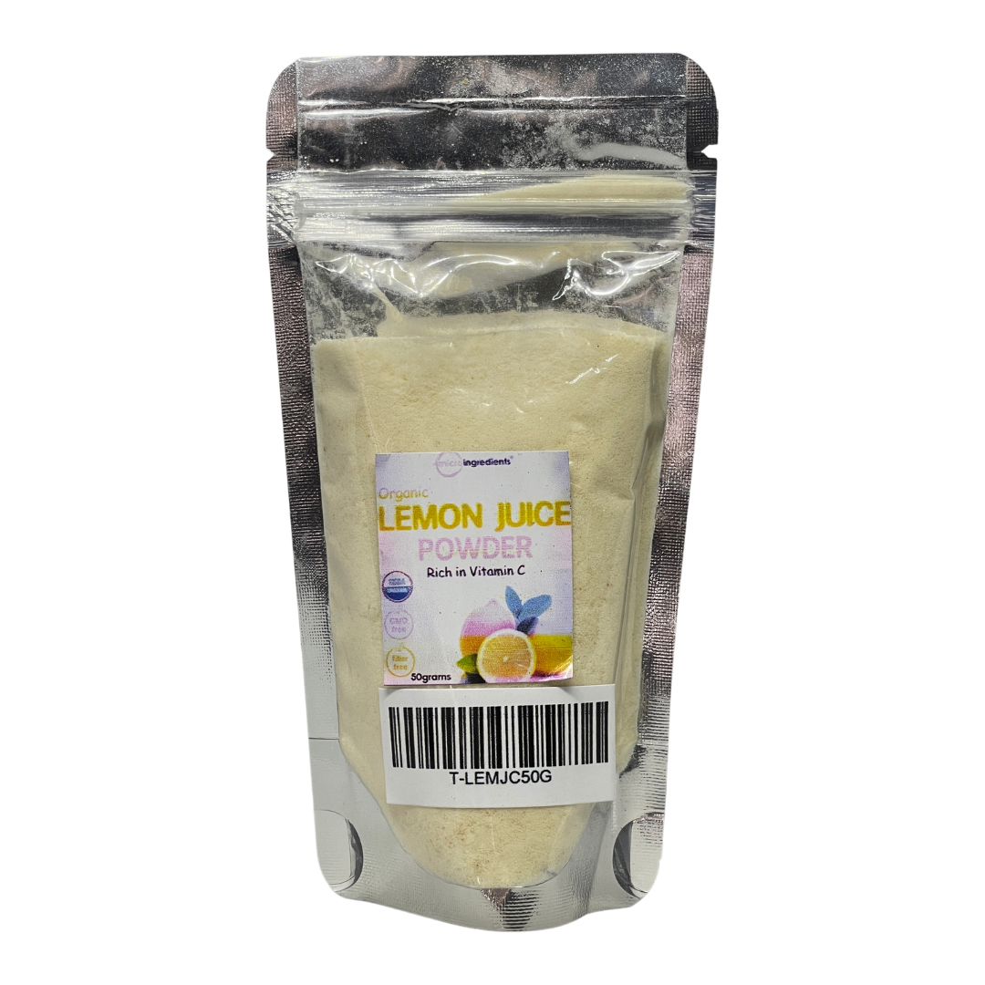Trial Size Micro Ingredients Organic Lemon Juice Powder Supplement, 50 g