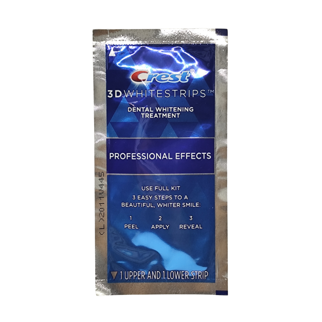 Crest 3D Whitestrips, 6 Professional Effects and 11 Supreme Bright Strips