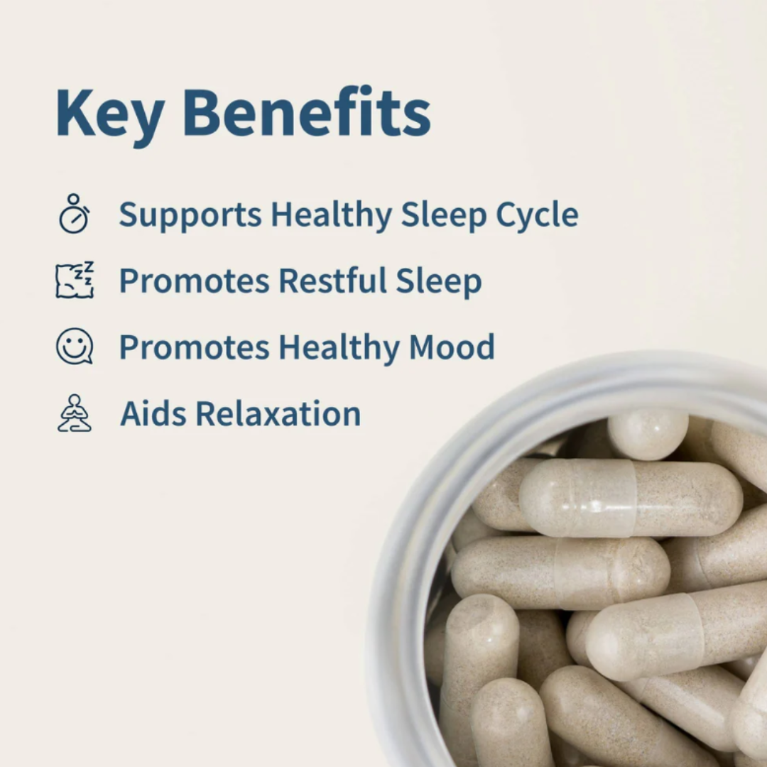 Snap Sleep Complex with Melatonin Dietary Supplement 60 Capsules