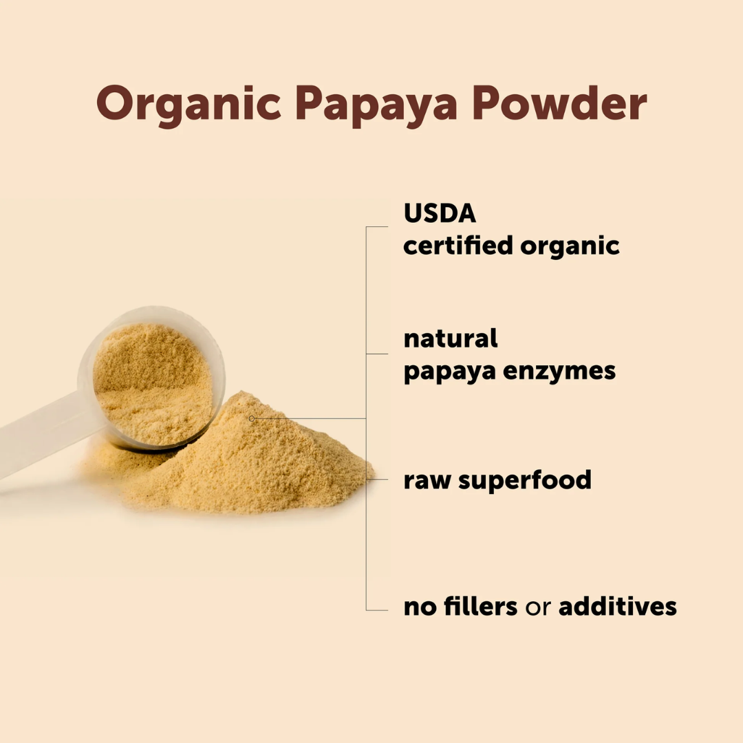 Trial Size Micro Ingredients Organic Papaya Powder Supplement, 15 g