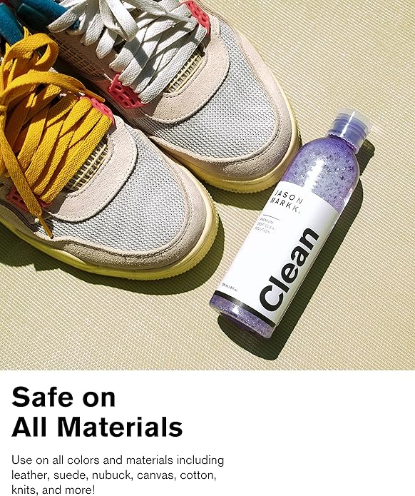 Jason Mark Premium Shoe Clean Deep Cleaning Solution 8 fl oz / 236ml