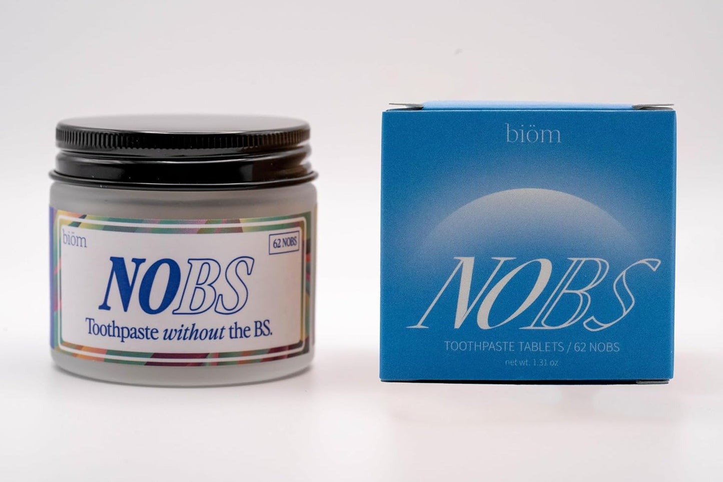 Biom Nobs Toothpaste without the BS, Classic Mint, 62 Nobs – arenade.ph