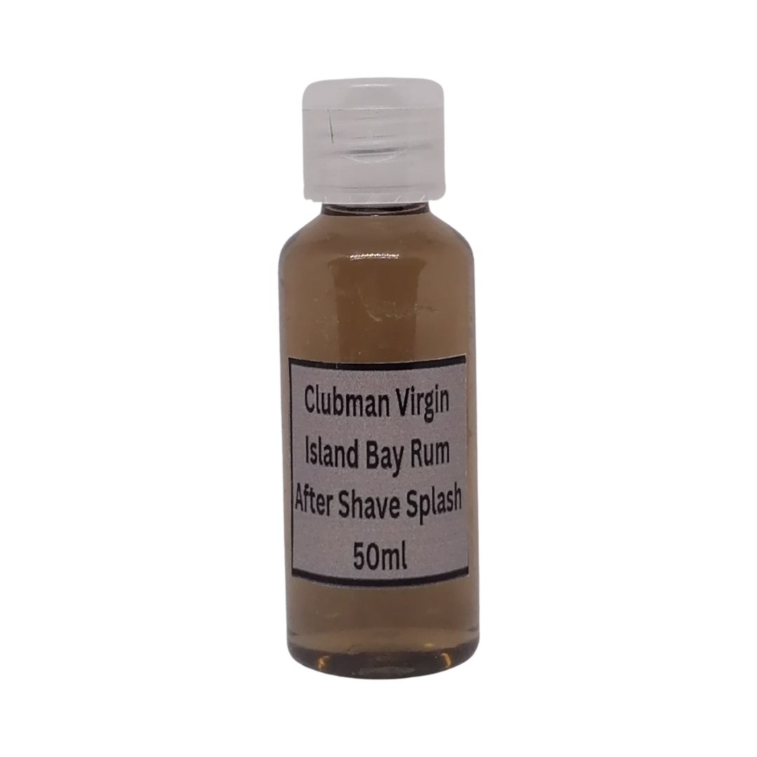 Trial Size Clubman Virgin Island Bay Rum After Shave Splash