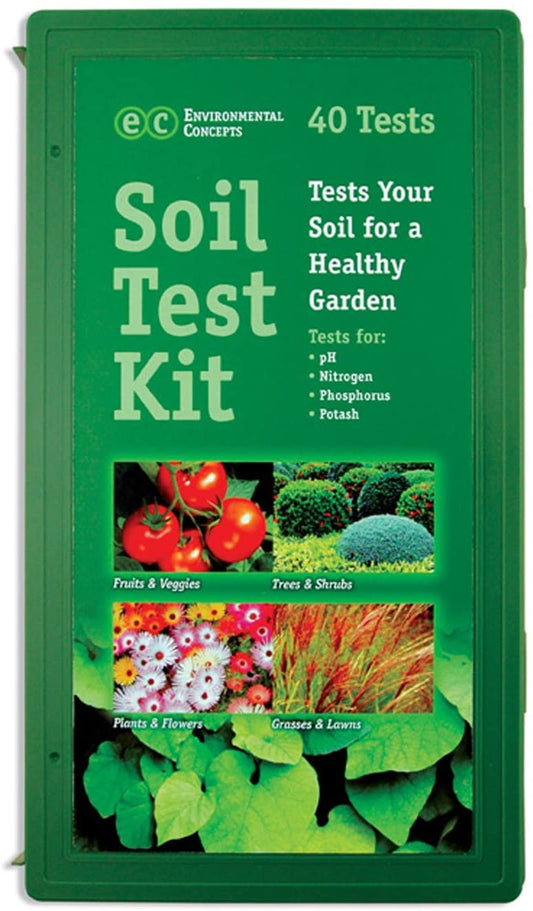 Luster Leaf 1662 Environmental Concepts Soil Test Kit for a Healthy Garden, 40 Tests