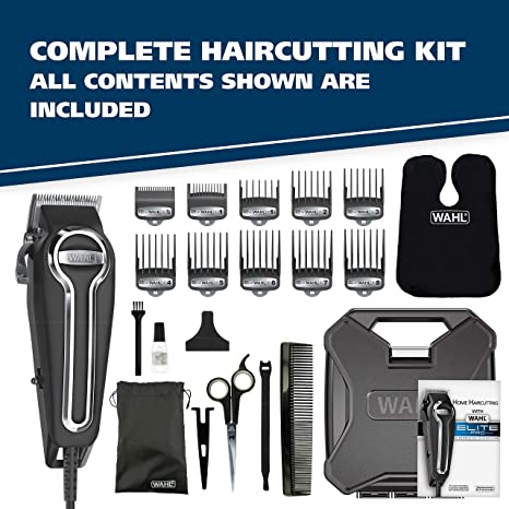 Wahl Elite Pro High Performance Model 79602 Hair Cutting Kit Premium Finishing Tools