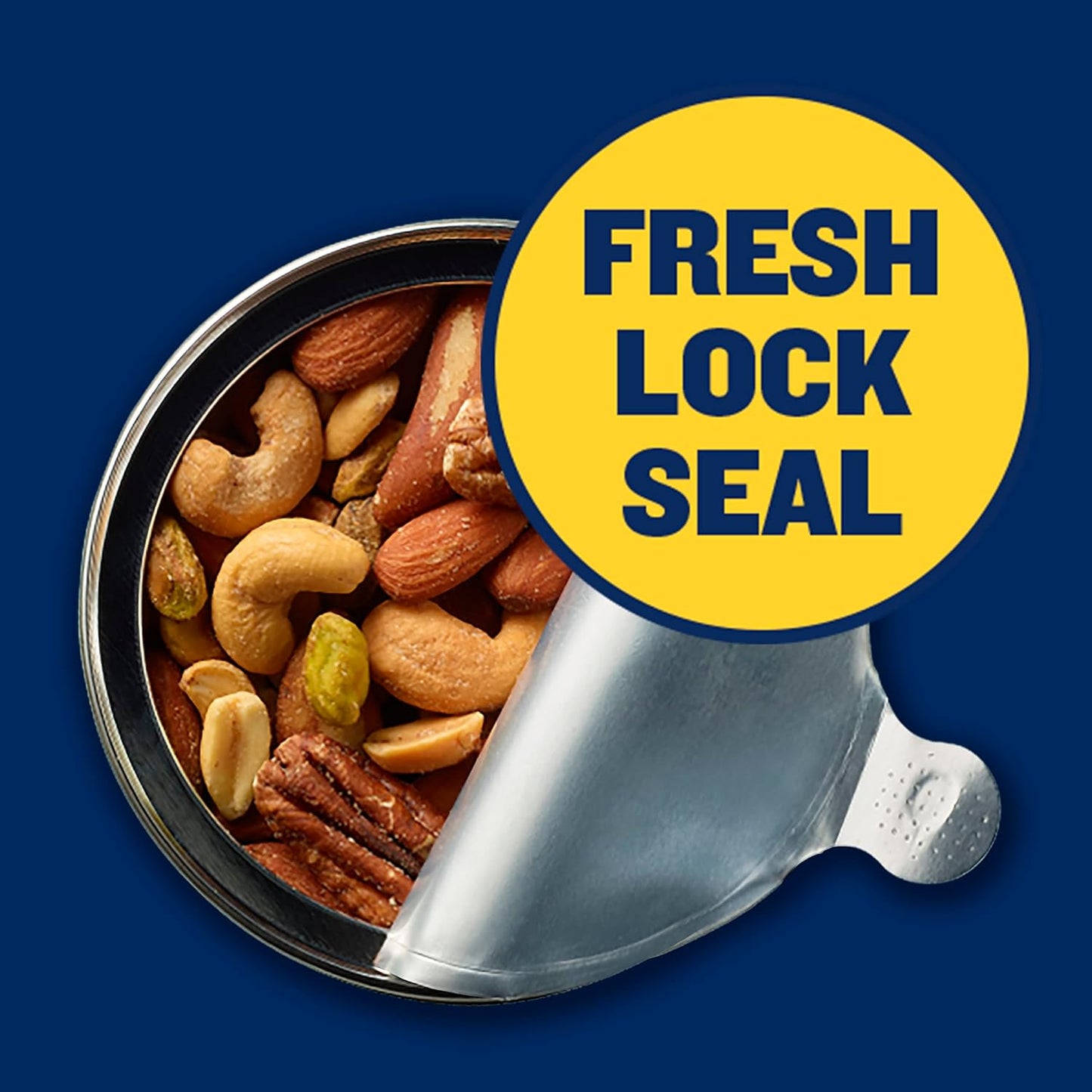 Planters Deluxe Lightly Salted Mixed Nuts Cashew, Almonds, Brazil Nuts, Pistachios, Pecans,15 oz (425g)