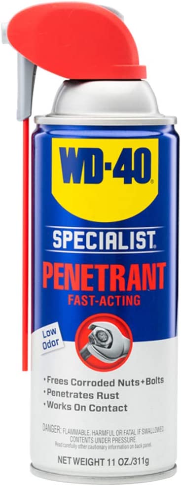 WD-40 Specialist Penetrant Fast-Acting Low Odor -  11 oz / 311g