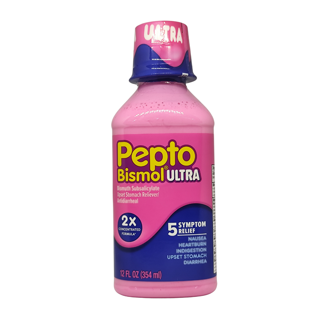Pepto Bismol Ultra Upset Stomach Reliever, 12 fl. oz. / 354 ml
