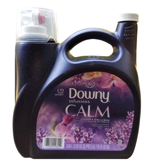 Downy Infusions Calm Fabric Conditioner Lavander & Vanilla Bean 170 Loads - 3.40L