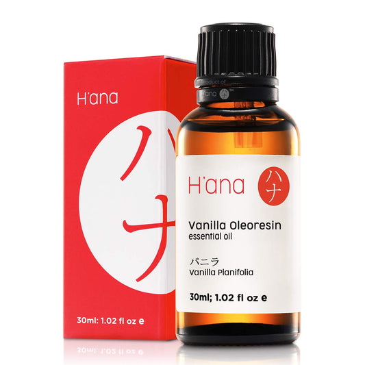 Hana Vanilla Oleoresin Essential Oil 100% Pure and Natural for Aromatherapy and Topical, 1.02 fl.oz / 30ml