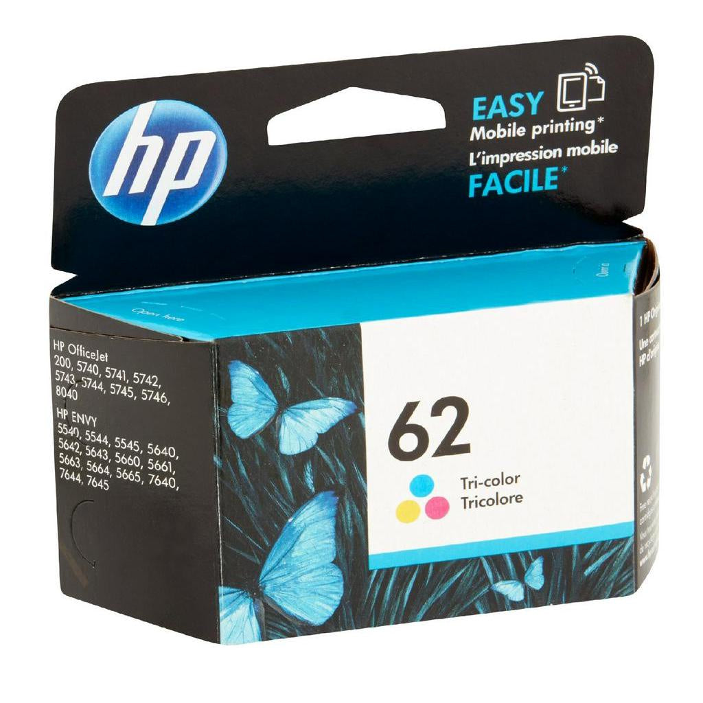HP 62 Ink Cartridge Tri-Color C2P06AN