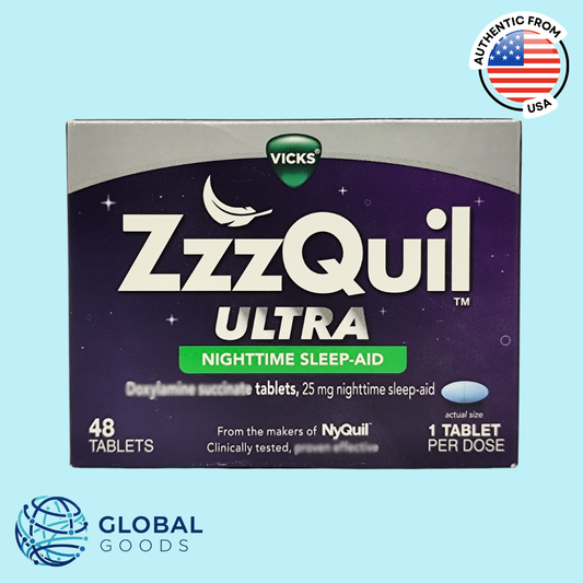 Vicks ZzzQuil Ultra Nighttime Sleep-Aid, 48 Tablets