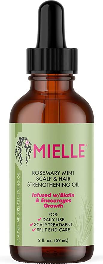 Mielle Rosemary Mint Scalp & Hair Infused with Biotin & Encourages Growth 2 Fl Oz (59ml)
