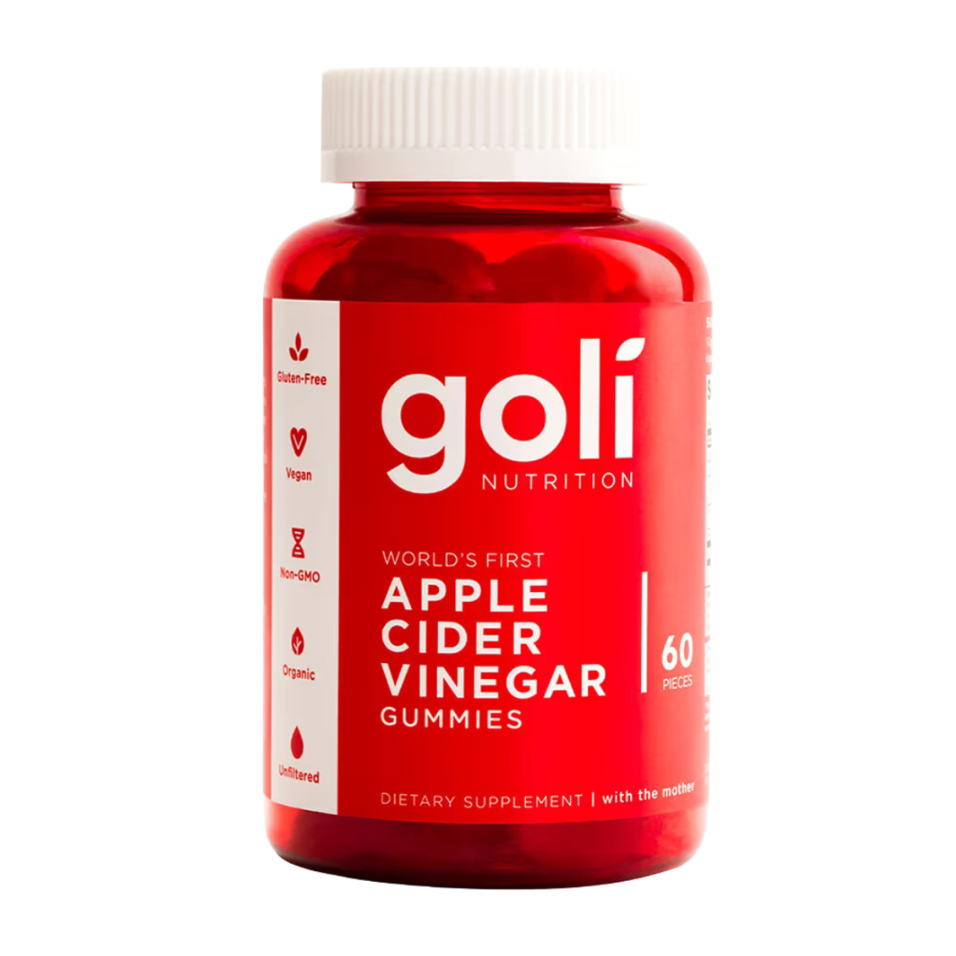 Goli 2 Pack Bundle Apple Cider Vinegar and Beets Cardio, 60 Gummies