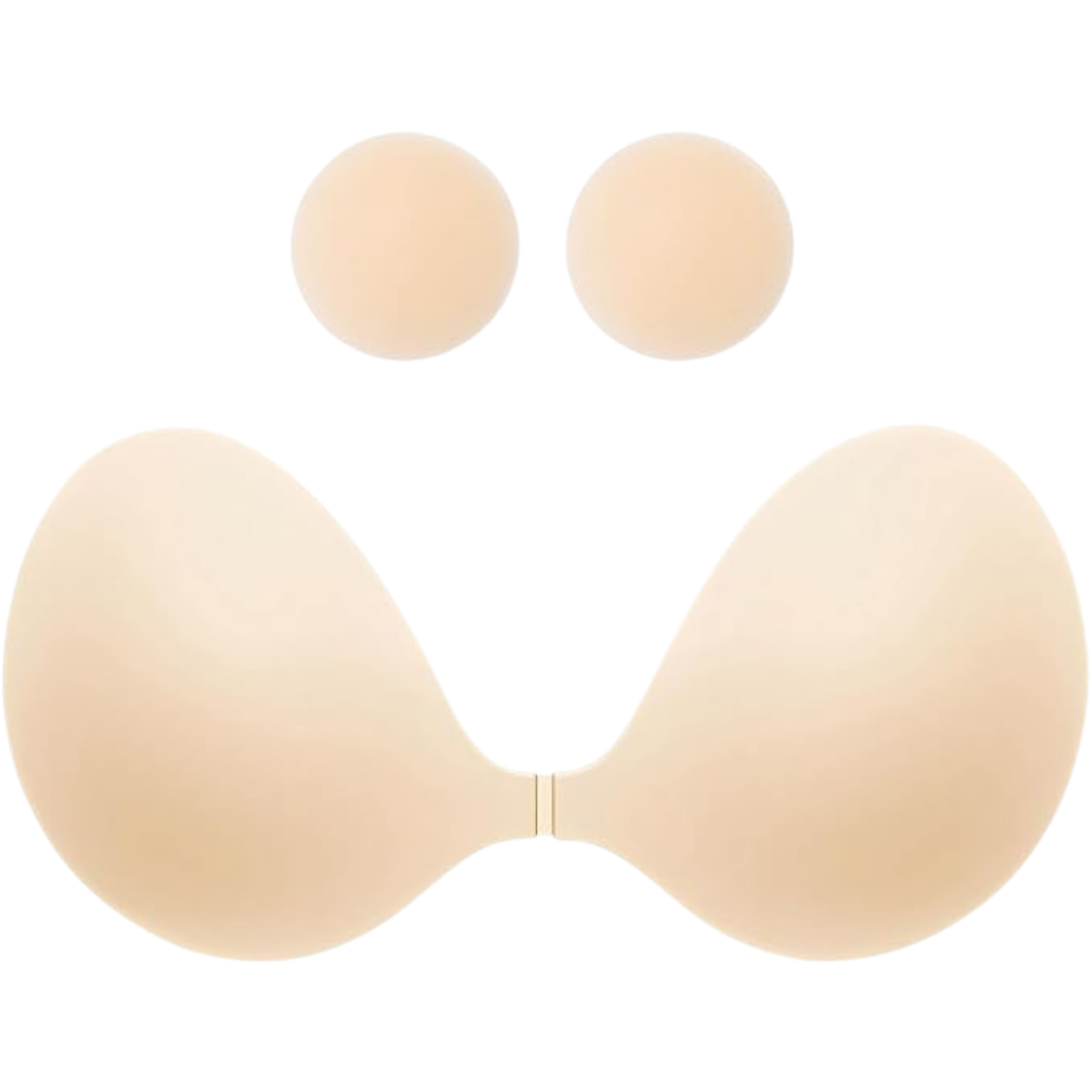 Mitaloo Adhesive Silicone Nipple Cover, Warm Beige