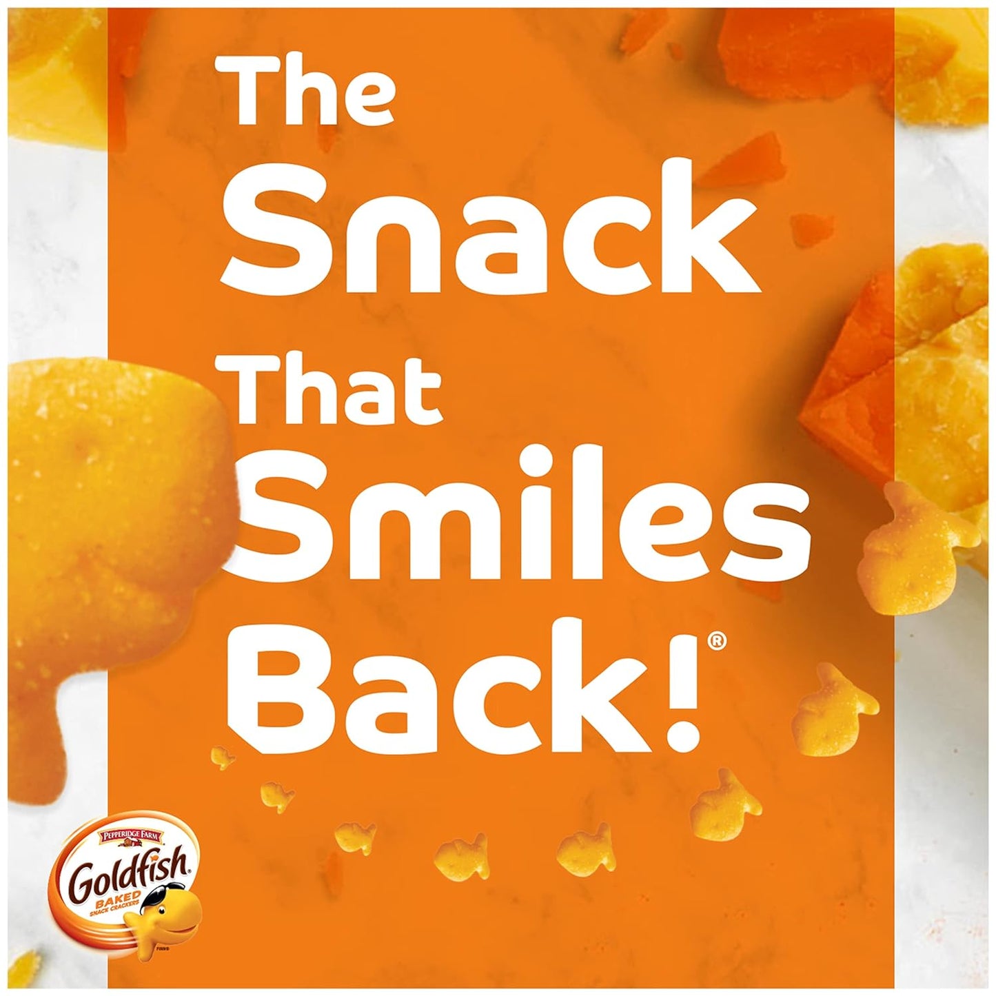 Pepperidge Farm Goldfish With Real Cheddar Cheese Crackers