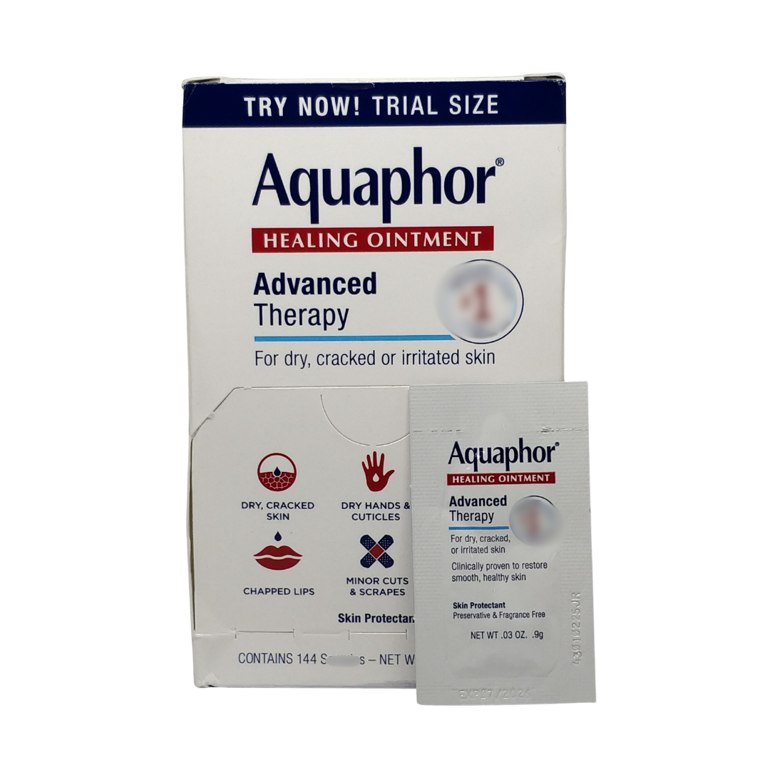 Aquaphor Healing Ointment Advanced Therapy, 144 Packets